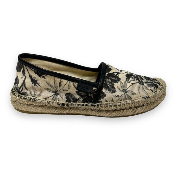 Gucci Herbarium Floral Canvas Espadrille Flats Womens‎ 36 (US 6) - Picture 2 of 12